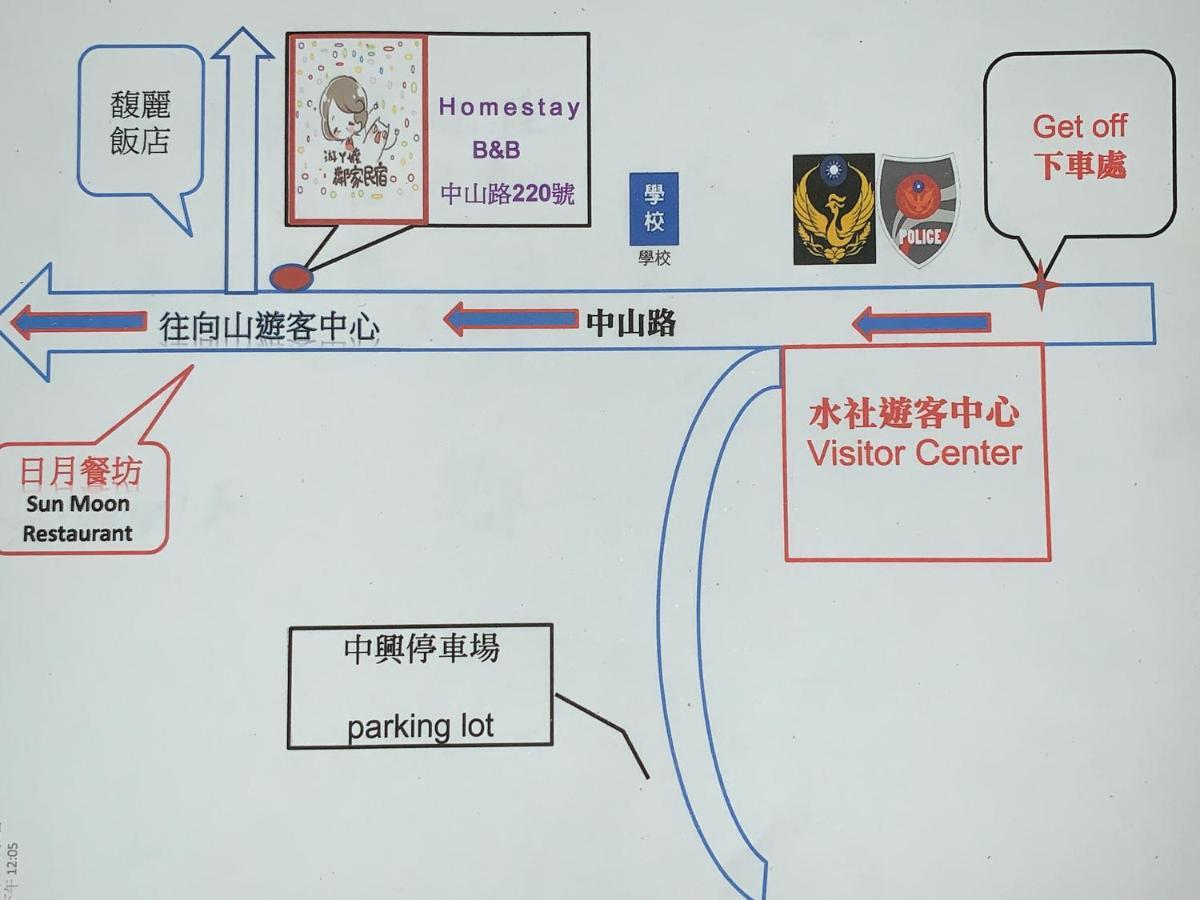 游ㄚ嬤邻家民宿 鱼池乡 外观 照片